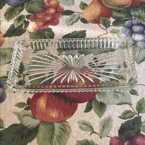 Vintage Starburst Butter or Relish Dish